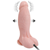 BAILE - DILDO REALISTA VIBRATORIO E HINCHABLE 18,8 CM